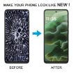 Motorola Moto G35 OEM LCD Screen Digitizer Assembly with Frame - 6