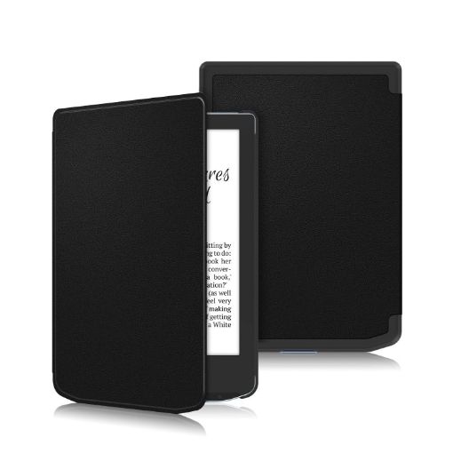 PocketBook Verse Pro Black Leather Smart Tablet Case - 1