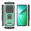 Realme 12+ 5G Camshield Shockproof Phone Case with Holder - Green - 3