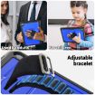 Samsung Galaxy Tab A9+ Honeycomb Grip Stand Tablet Case (Dark Blue) - 6