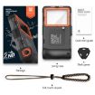 Diving Shell Gen2 IP68 Waterproof Phone Case (Black Orange) - 4
