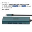 Onten UC123 5-in-1 USB-C to HDMI + USB3.0 Hub Docking Station - 4