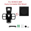 SONOS Amp Wall Mount Bracket - Multifunctional Audio Connector, Black - 3