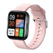 GTS6 1.69" Pink Smart Watch, Heart Rate/Blood Pressure/Temp/BT Call - 1