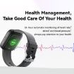 GTS6 Runmefit 1.69" Smart Watch: Heart Rate, BT Call, Black - 6