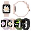 HD12 1.75" IP68 Waterproof Smart Watch, Blood Oxygen Monitor, Pink - 2