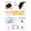 HD12 1.75" IP68 Waterproof Smart Watch, Blood Oxygen Monitor, Pink - 4