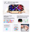 T98 2.04" IP68 Waterproof Smart Watch with Bluetooth Call, Black - 4
