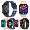 T98 2.04" IP68 Waterproof Bluetooth Smartwatch, Blood Oxygen Support (Beige) - 2