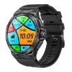 LEMFO K62 1.43" AMOLED Smart Watch with Bluetooth Calls (Black) - 1
