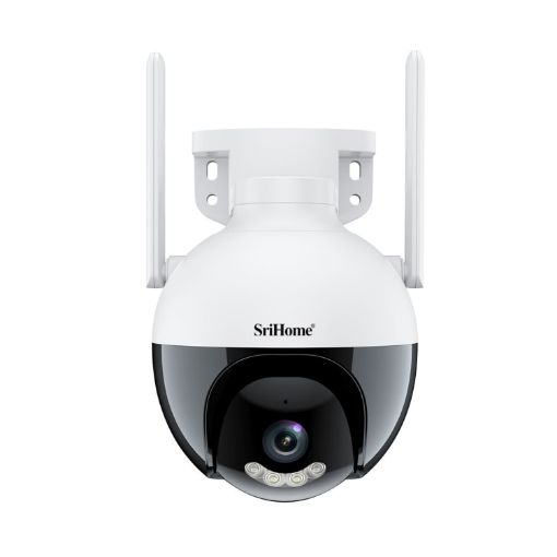 SriHome SH045 2MP AI Night Vision WiFi Camera (AU Plug, IP66) - 1
