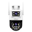 SriHome SH048 2MP Night Vision Dual Lens IP Camera (US Plug) - 1