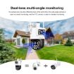 SriHome SH048 2MP Night Vision Dual Lens IP Camera (US Plug) - 5