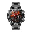 ET482 Smart Watch: 1.43" AMOLED, Bluetooth Call, ECG, Black Steel Band - 2