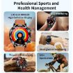 ET482 Sports Smart Watch: 1.43" AMOLED, Bluetooth, ECG, Black Band - 4