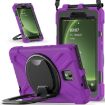 Samsung Galaxy Tab Active5 X300 Silicone Case with Strap (Purple) - 2