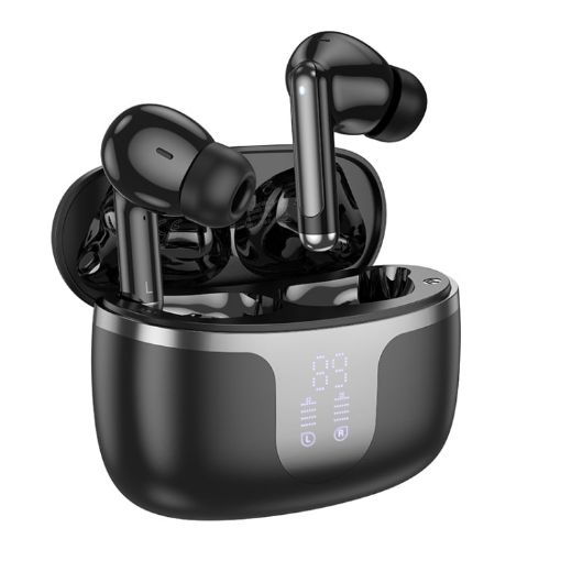 hoco EQ10 True Wireless Bluetooth Earphones - Black TWS - 1