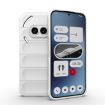 Magic Shield TPU + Flannel Case for Nothing Phone 2a (White) - 1