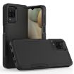 Samsung Galaxy A12 2-in-1 PC + TPU Phone Case (Black) - 1