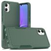 Galaxy A05 2-in-1 Dark Green Phone Case: PC + TPU - 1