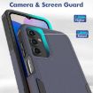 Samsung Galaxy A15 5G PC + TPU Case, Dark Blue, 2 in 1 - 5