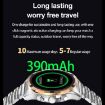 HK98 Gold Smart Watch: 1.43" BT5.3, Health Monitor & Bluetooth Call - 6