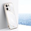 OPPO A5X 5G XINLI 6D Electroplate TPU Case (White) - 1