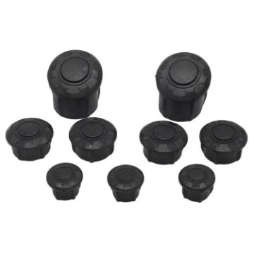 BMW R1200GS/R1250GS 9pcs Motorcycle Frame Hole Caps Plug - 1