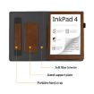 Brown Calfskin Leather Case for Pocketbook InkPad 4/Color 2/3 - 4