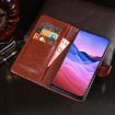 ZTE Blade V 2020 Yellow Leather Flip Case with Card Slots - 6