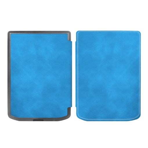 Retro Sky Blue Leather Case for Pocketbook Verse/Verse Pro Tablet - 1