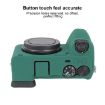 Green Litchi Texture Silicone Case for Sony ILCE-6700/A6700 - 5