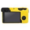 Sony ILCE-6700/A6700 Litchi Texture Silicone Case - Yellow - 3