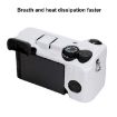 Sony ILCE-6700/A6700 Litchi Texture Silicone Case (White) - 6