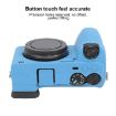 Sony ILCE-6700/A6700 Blue Glossy Silicone Protective Case - 5