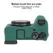 Sony ILCE-6700/A6700 Green Glossy Soft Silicone Protective Case - 5