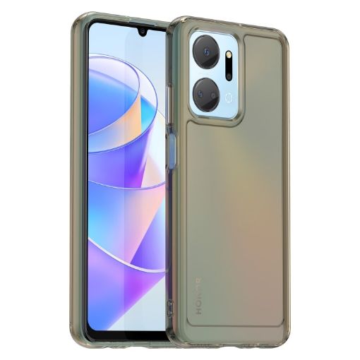 Honor Play 40 Plus Candy Series TPU Case - Transparent Grey - 1