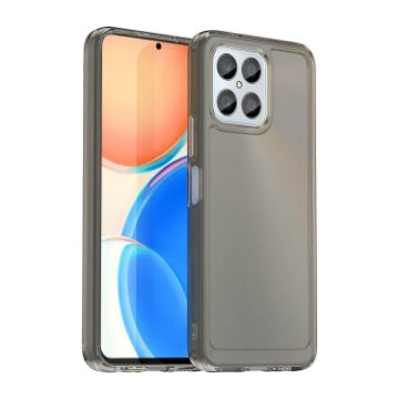 Honor 70 Lite Candy Series TPU Case (Transparent Grey) - 1
