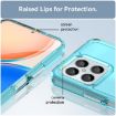 For Honor X6 4G Candy Series Transparent Blue TPU Case - 6