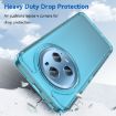 Honor Magic5 Pro Candy Series Transparent Blue TPU Case - 3