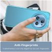Honor Magic5 Pro Candy Series Transparent Blue TPU Case - 5
