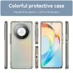 For Honor X50 TPU Phone Case - Transparent Grey Candy Series - 2