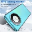 Honor X50 Pro Candy Series Transparent Blue TPU Phone Case - 3