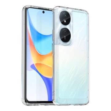 For Honor X7b 5G Transparent TPU Candy Series Phone Case - 1