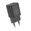 BOROFONE BN14 Royal PD30W Charger, EU Plug, Type-C + QC3.0, Black - 4
