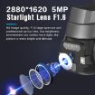 CF-Q812ES 5MP Outdoor IP66 Waterproof WiFi Camera, US Plug, Grey - 5