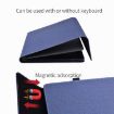 Dark Blue Cloth Texture Protective Case for Surface Pro 10 - 5