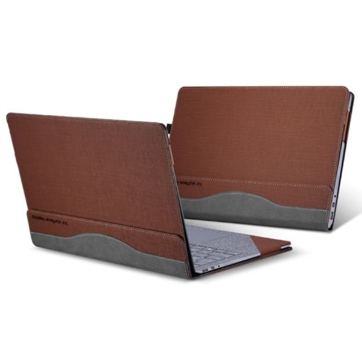 Microsoft Surface Laptop 6 15" Brown PU Leather Protective Case - 1