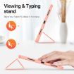 Dux Ducis Domo Series Pink Cloth Leather Case for iPad Pro 13 2024 - 4