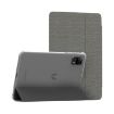 HEADWOLF Fpad5 Tablet PC Case: Grey Silicone & Leather Cover - 1